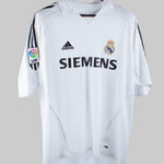 Real Madrid 2005-2006 Zidane Home Kit (L)