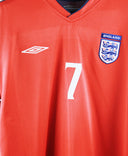England 2002 Beckham Away Kit (XL)