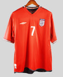 England 2002 Beckham Away Kit (XL)