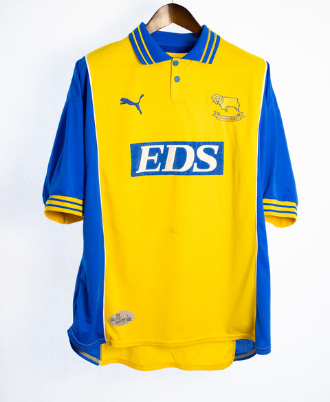 Derby County 1999-00 Delap Away Kit (XL)