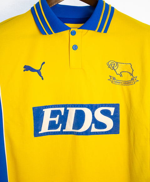 Derby County 1999-00 Delap Away Kit (XL)