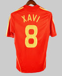 Spain 2008-2009 Xavi Home Kit (S)