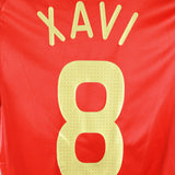 Spain 2008-2009 Xavi Home Kit (S)