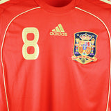 Spain 2008-2009 Xavi Home Kit (S)