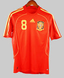 Spain 2008-2009 Xavi Home Kit (S)