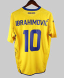 Sweden 2007-08 Ibrahimovic Home Kit (L)