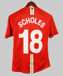 Manchester United 2007-08 Scholes Home Kit (S)