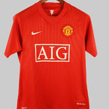Manchester United 2007-08 Scholes Home Kit (S)