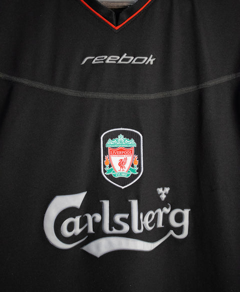 Liverpool 2002-03 Gerrard Away Kit (L)