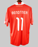 Denmark 2010-2011 Bendtner Home Kit (L)