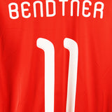 Denmark 2010-2011 Bendtner Home Kit (L)