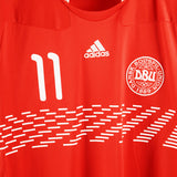 Denmark 2010-2011 Bendtner Home Kit (L)