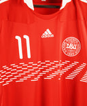 Denmark 2010-2011 Bendtner Home Kit (L)