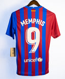 Barcelona 2021-22 Memphis Home Kit W/ Tags (S)