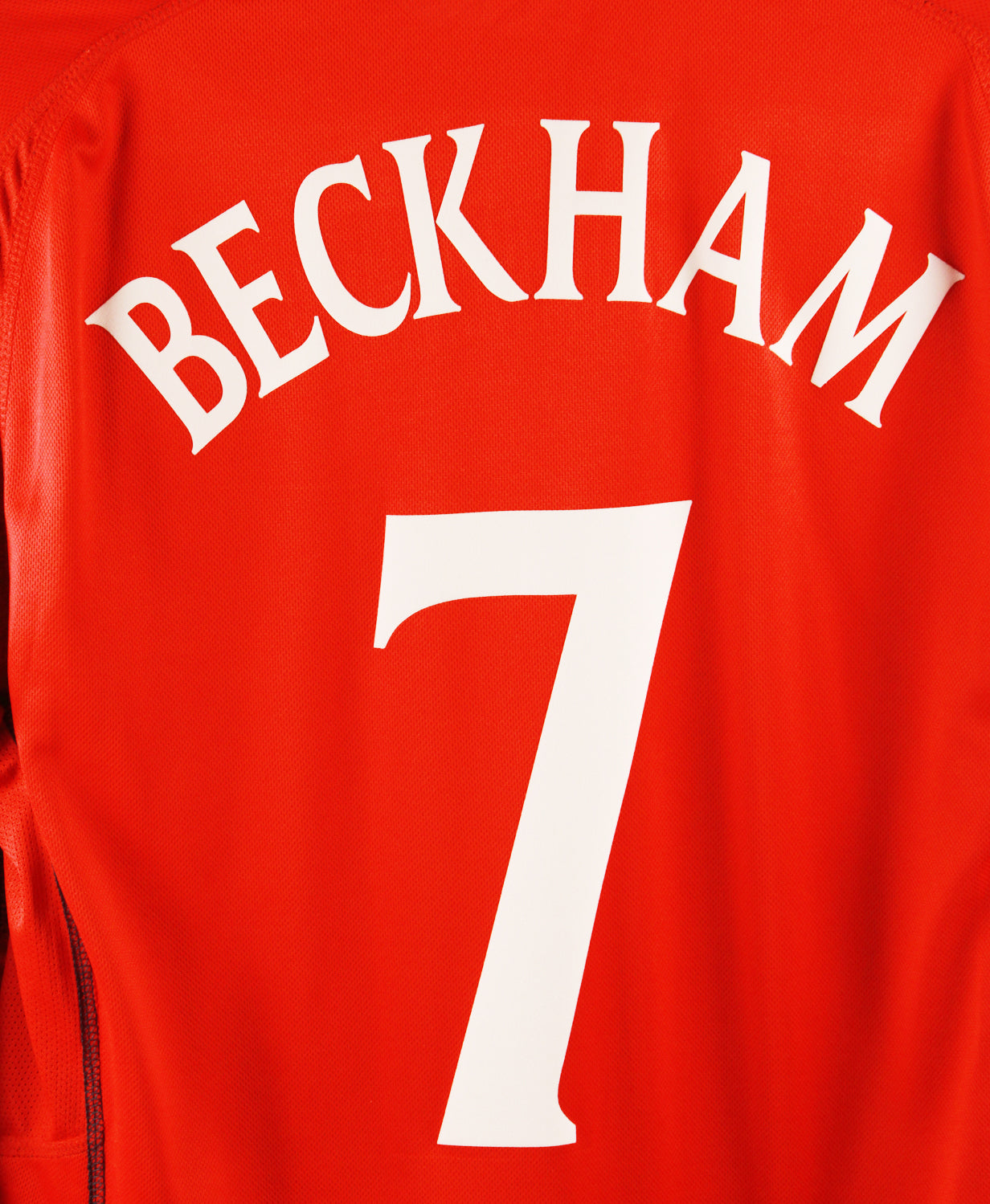 England 2002 Beckham Long Sleeve Away Kit (XL)