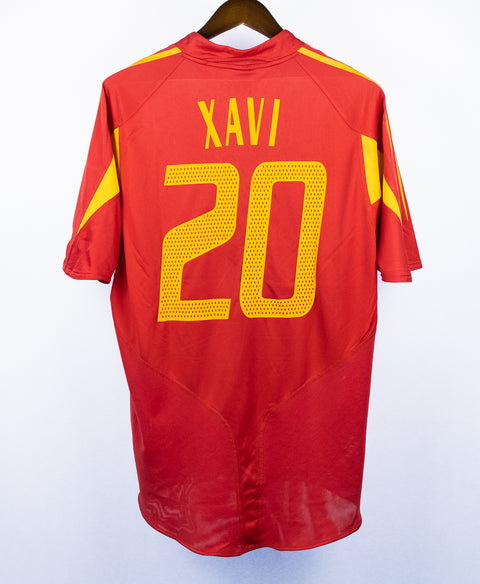 Spain 2004 Xavi Home Kit (L)