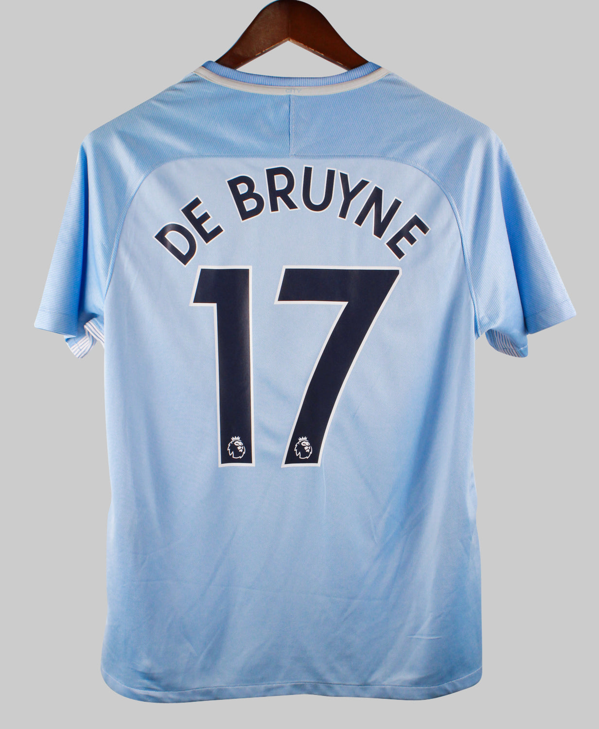 Manchester City 2017-2018 De Bruyne Home Kit (M)