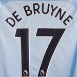 Manchester City 2017-2018 De Bruyne Home Kit (M)