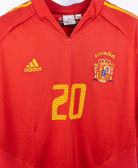 Spain 2004 Xavi Home Kit (L)