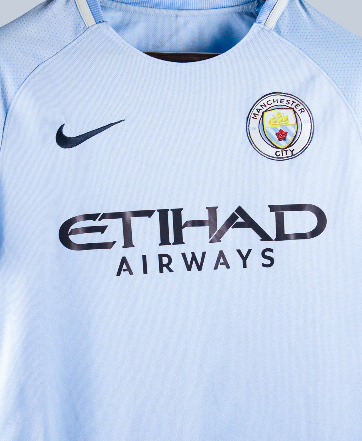 Manchester City 2017-2018 De Bruyne Home Kit (M)