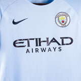 Manchester City 2017-2018 De Bruyne Home Kit (M)