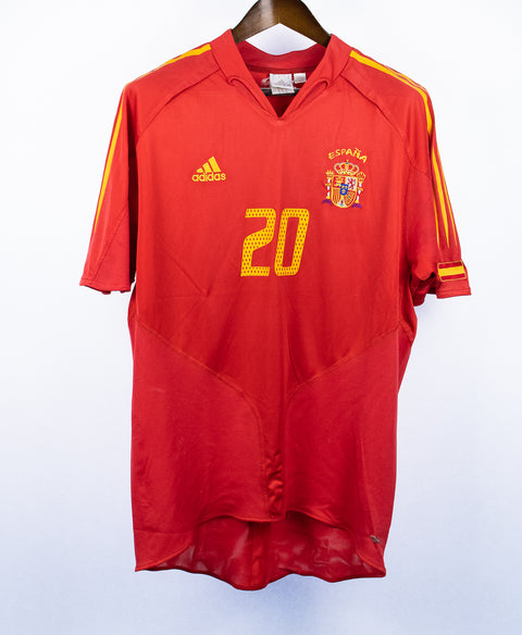 Spain 2004 Xavi Home Kit (L)