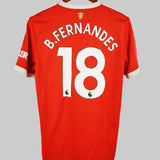 Manchester United 2021-22 B. Fernandes Home Kit (M)