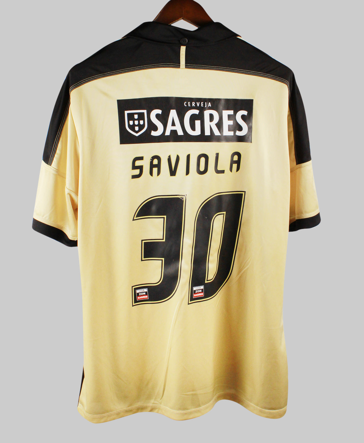 Benfica 2011-2012 Saviola Away Kit (XL)