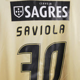 Benfica 2011-2012 Saviola Away Kit (XL)
