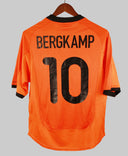 Netherlands 2000-01 Bergkamp Home Kit (S)