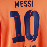 Barcelona 2012-2013 Messi Long Sleeve Away Kit (S)