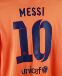 Barcelona 2012-2013 Messi Long Sleeve Away Kit (S)
