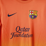 Barcelona 2012-2013 Messi Long Sleeve Away Kit (S)