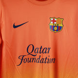 Barcelona 2012-2013 Messi Long Sleeve Away Kit (S)