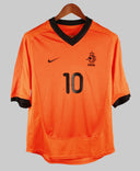 Netherlands 2000-01 Bergkamp Home Kit (S)