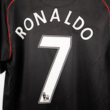Manchester United 2007-08 Ronaldo Away Kit (XL)