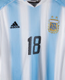 Argentina 2004-2005 Messi Home Kit (L)