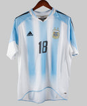 Argentina 2004-2005 Messi Home Kit (L)