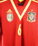 Spain 2013-2014 A. Iniesta Home Kit (M)