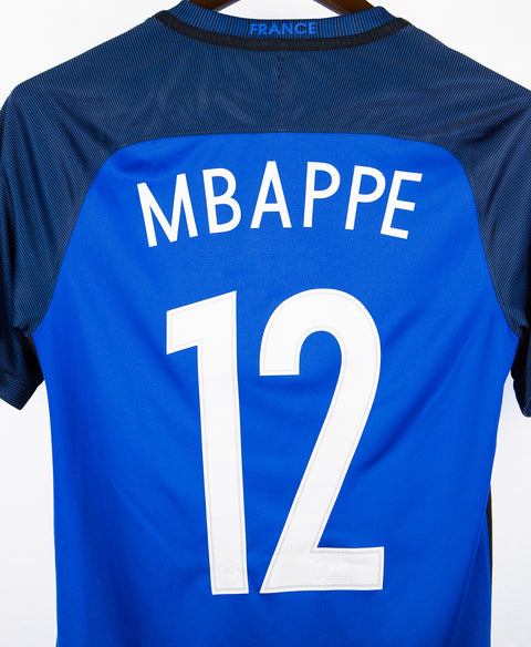 France 2016 Mbappe Home Kit (S)