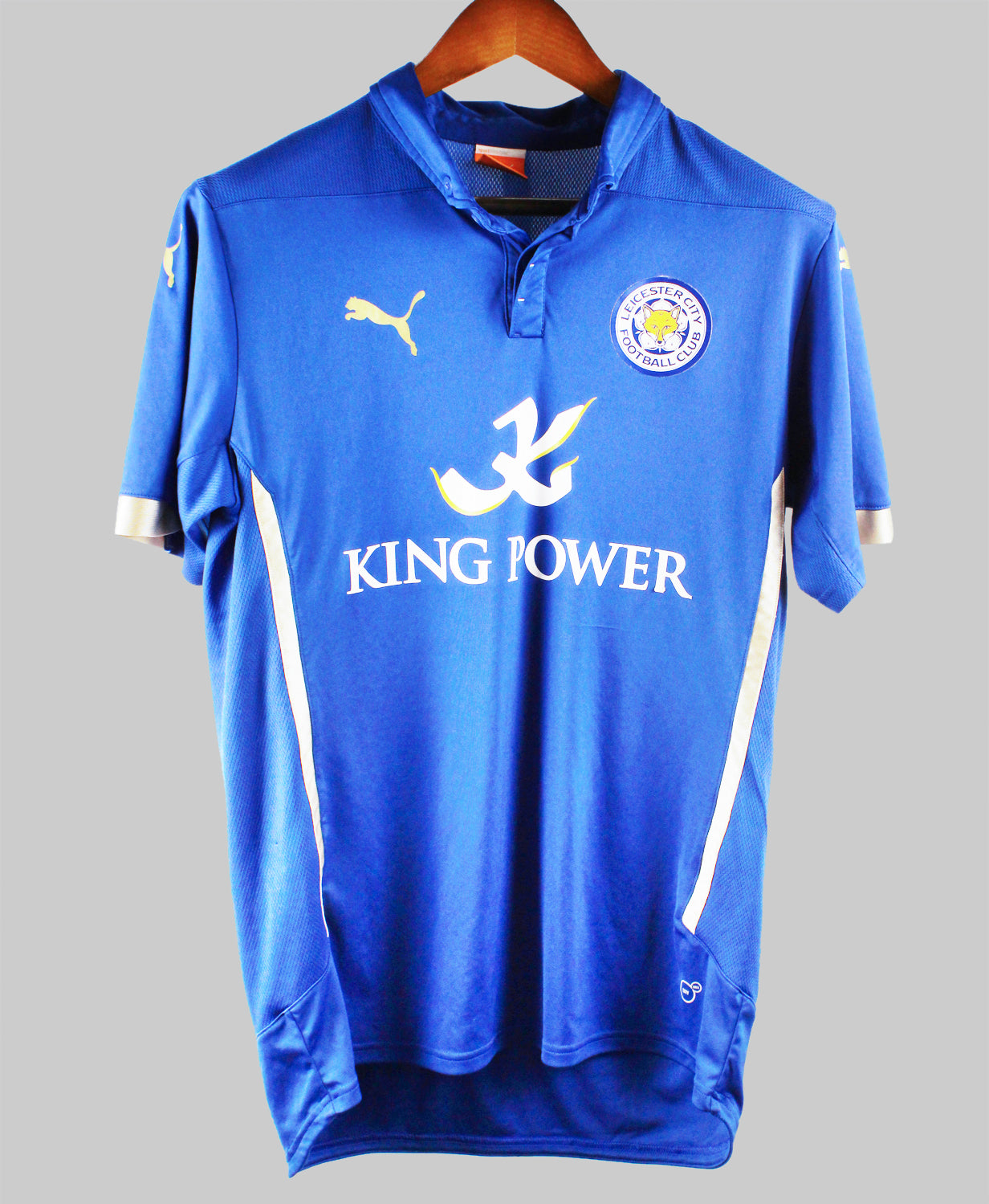 Leicester 2014-2015 Vardy Home Kit (M)