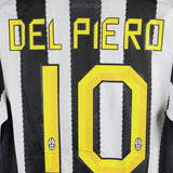 Juventus 2010-11 Del Piero Home Kit (S)