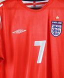 England 2004-2005 Beckham Away Kit (XL)