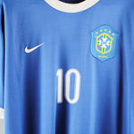 Brazil 2006-2007 Ronaldinho Away Kit (L)