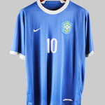 Brazil 2006-2007 Ronaldinho Away Kit (L)