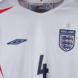 England 2006-07 Gerrard Home Kit (L)
