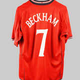 England 2002 Beckham Reversible Away Kit (2XL)