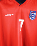 England 2002 Beckham Reversible Away Kit (2XL)