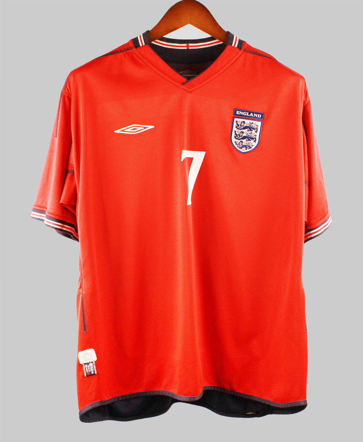 England 2002 Beckham Reversible Away Kit (2XL)