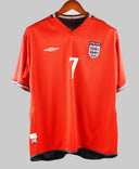 England 2002 Beckham Reversible Away Kit (2XL)